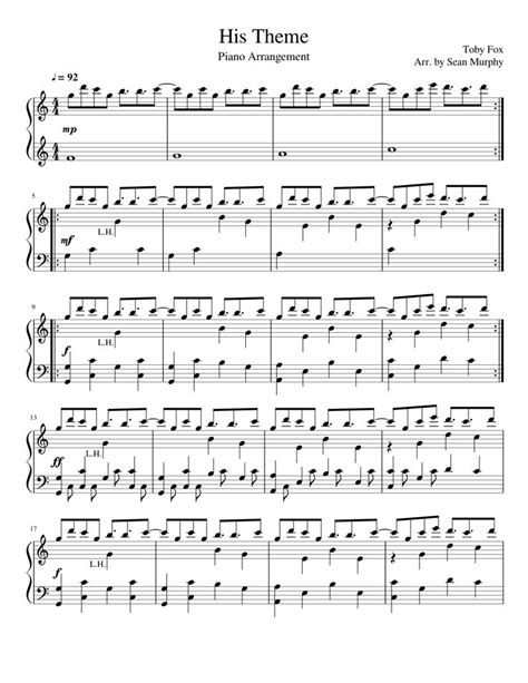 Undertale His Theme Undertale Piano Sheet Music Letters Sheet Music