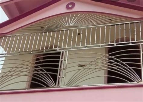 Silver Stainless Steel Balcony Grills For Home At Rs Kg In Chapra