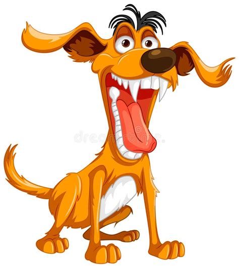 Crazy Dog Stock Illustrations 3752 Crazy Dog Stock Illustrations