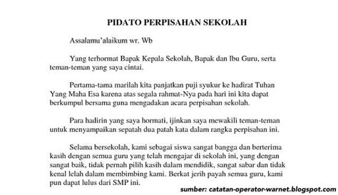 10 Contoh Pidato Perpisahan Yang Berkesan Dan Menyentuh Hati Untuk