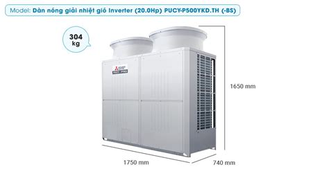 Mitsubishi Heavy City Multi Vrf Air Cooled Systems Inverter 200hp