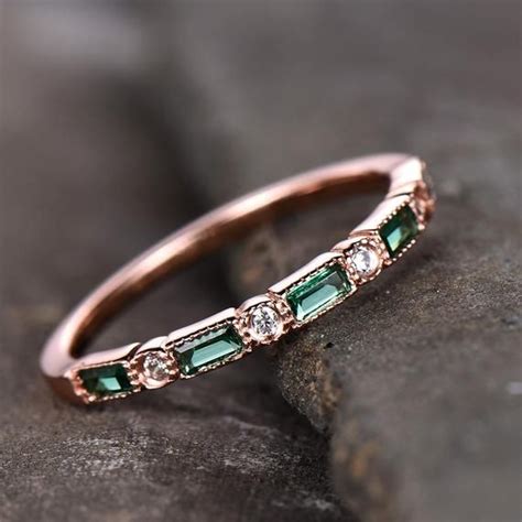 Show Me Your Unique And Or Color Gemstone Wedding Bands Poll Just For