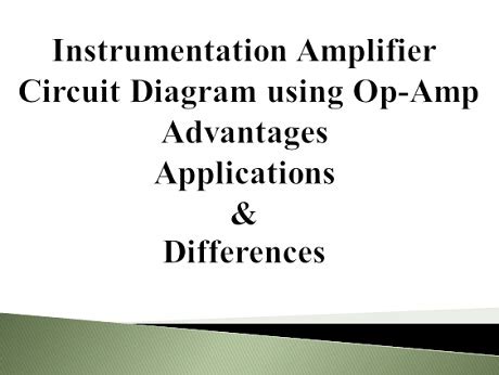 Conductometry principle and instrumentation amplifier