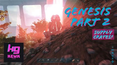 Ark Genesis Part First Supply Crates Ark Survival Evolved Youtube