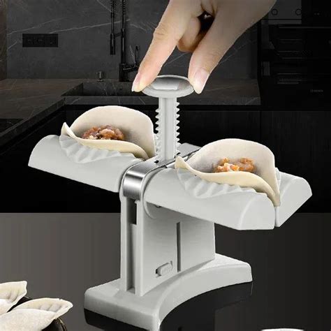 Household Double Head Automatic Dumpling Maker Mould Household