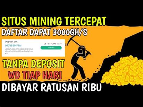 Dibayar 0 1058 LTC Dari Situs Mining Tercepat 2021 YouTube