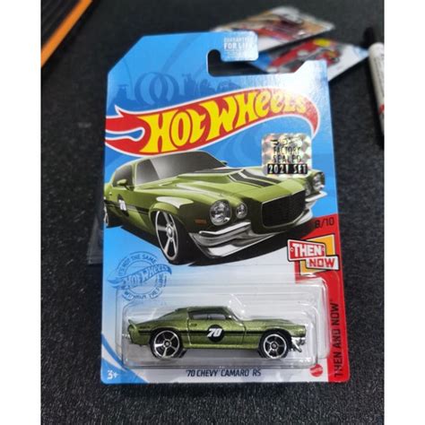 Hot Wheels 70 Chevy Camaro RS Green Color Exclusive FS 2021 Shopee Malaysia