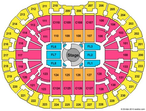 Quicken Loans Arena Concert Floor Seating Chart Cabinets Matttroy