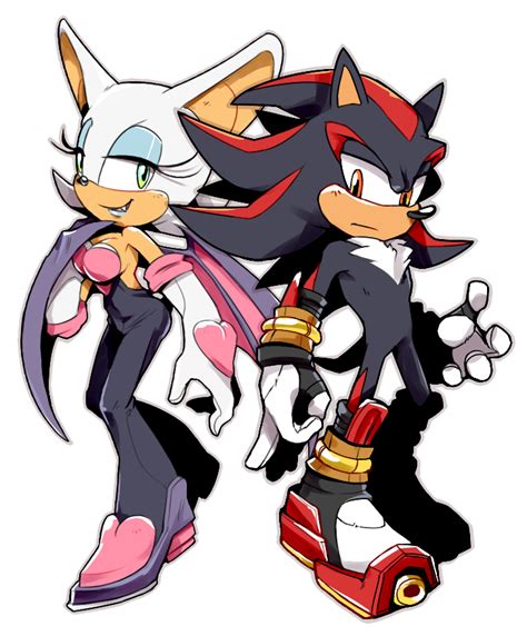 Shadow And Rouge Wallpaper