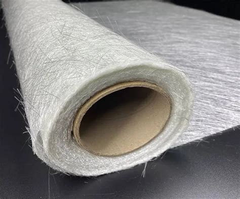 White Gsm Fiberglass Chopped Strand Mat Powder Binder Packaging