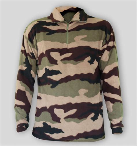 Chemise F Polaire Camouflage