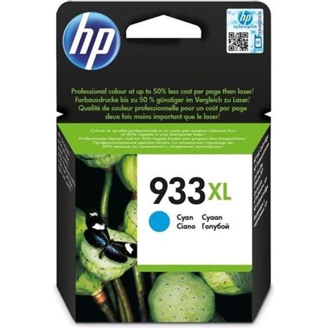 Hp Xl Cartouche D Encre Cyan Grande Capacit Authentique Cn Ae