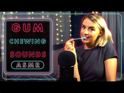 ASMR CHEWING GUM AND MAKING BUBBLES The ASMR Index