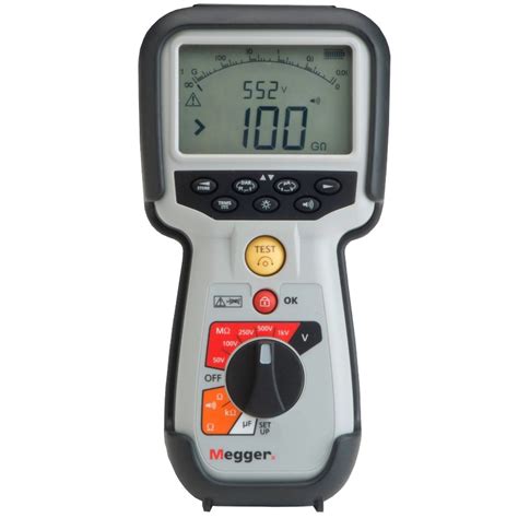 MEGGER DIGITAL INSULATION RESISTANCE CONTINUITY TESTER MIT410