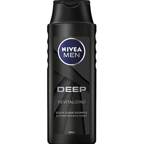 Sampon De Par Barbati Nivea Men Deep 400ML Carrefour Romania