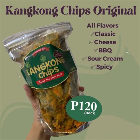 Kangkong Chips Original, Food & Drinks, Packaged & Instant Food on ...