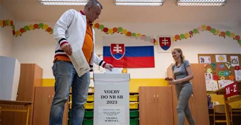 Slovakia Election Polls Open In Knife Edge Vote That Could See Pro