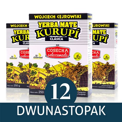 Pak Yerba Mate Kurupi Clasica X G Kg Wojciech Cejrowski