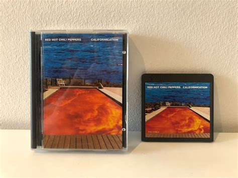 Popsike Red Hot Chili Peppers Californication Minidisc Pre Recorded Rare MD Vinyl Album
