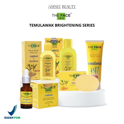 The Face Temulawak Brightening Series Soap Toner Facial Foam