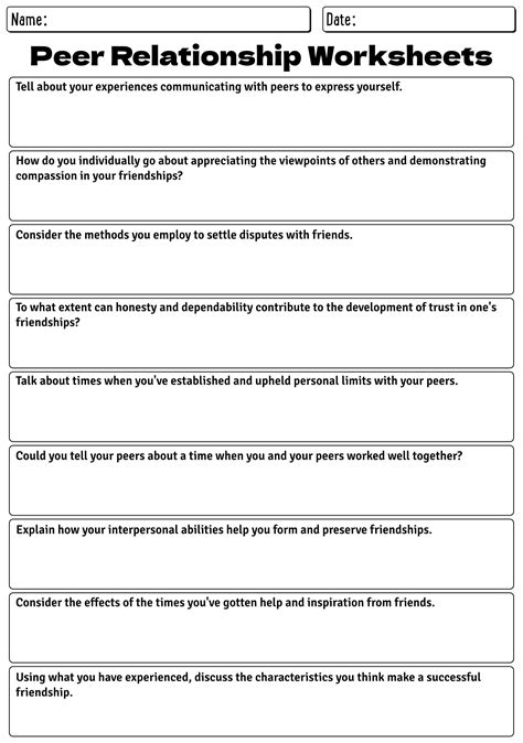 15 Relationship Skills Worksheets Free Pdf At