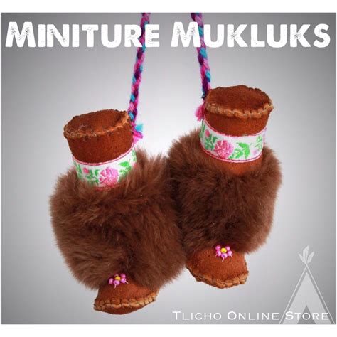 Miniature Mukluks Made By Marie Adele Wetrade From Gameti NT On