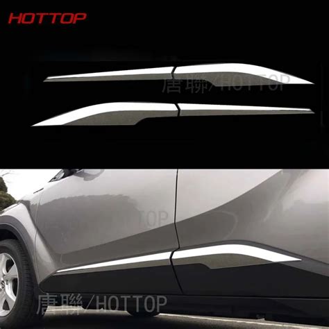 Chrome Door Body Side Trim Cover Molding For Toyota C Hr Chr Car