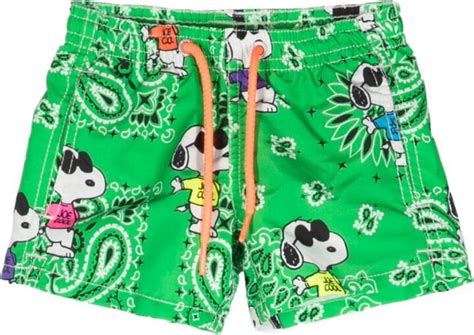 Mc2 Saint Barth Kids Snoopy Print Swim Shorts Shopstyle