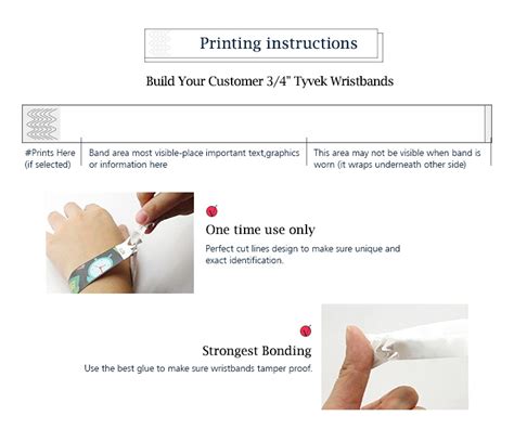 RFID Tyvek Wristband RFID Wristband Express China