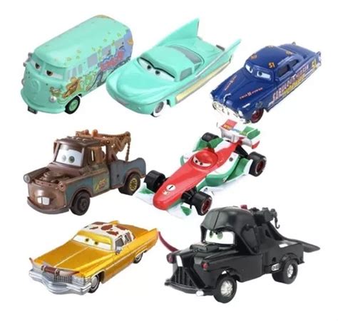 Kit 7 Carros Disney Mattel Miniatura Mcqueen 1 55 Frete grátis