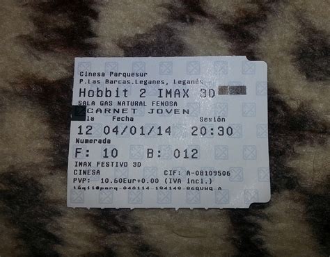 Mi Entrada De EL HOBBIT 2 LA DESOLACION DE SMAUG