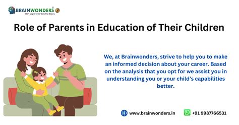 Role of parents in shaping the future of their children - Brainwonders 