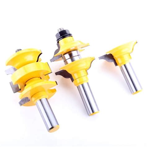 Chwjw 12mm Shank 3pc Window Sash Router Bit Set Lazada Ph