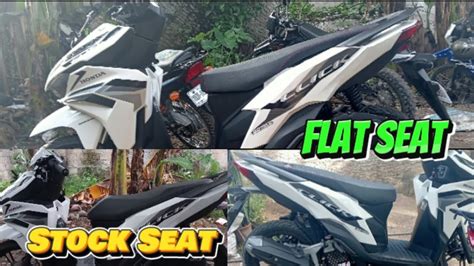 Somjin Flat Seat Para Sa Ating Honda Click V3 Honda Philippines YouTube