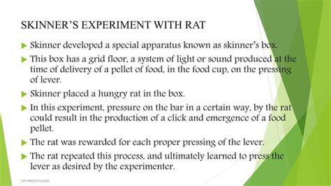 Operant Conditioning Theory Ppt