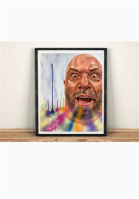 Joe Rogan Fine Art Print Poster Jre Experience Podcast Wall Art Etsy