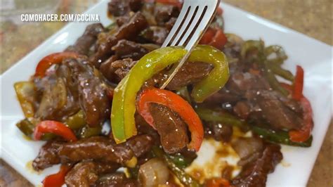 🥩 Cómo Hacer Pepper Steak 🔥 ¡la Auténtica Receta De Res Picante 🍽️🌶️