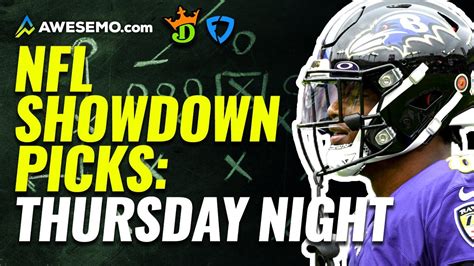 Showdown Nfl Dfs Strategy Tnf Week 10 Ravens At Dolphins Youtube