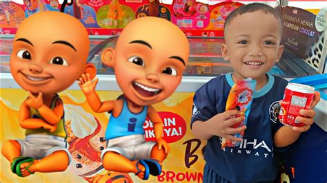 DRAMA BELI ES KRIM PADDLE POP UPIN IPIN PADDLE POP BANANA BOAT PERMEN