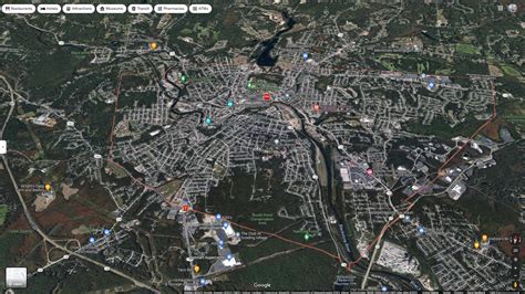 Woonsocket Rhode Island Map