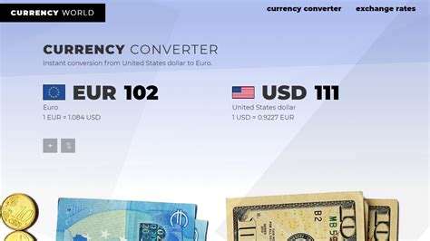 Euro To Us Conversion Chart Conversion Chart Currency Table