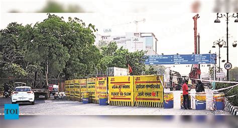 Jda Traffic Diverted On Tonk Road For Laxmi Mandir Signal Free Project