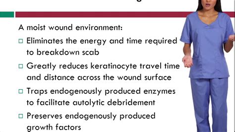 Moist Wound Healing Wound Care Education Youtube