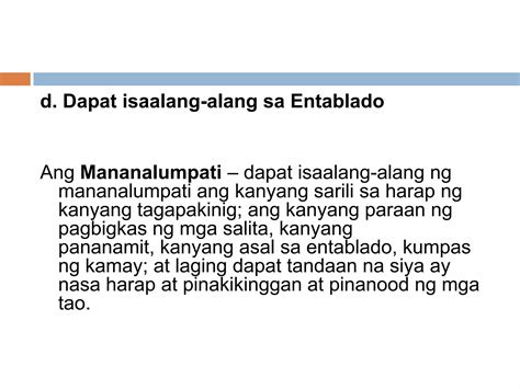 Pagtatalumpati Pptx