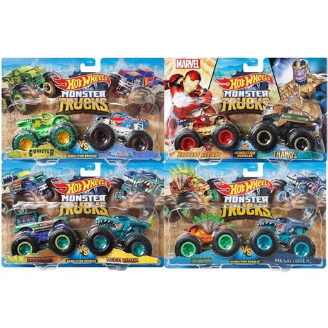 Hot Wheels Monster Trucks Demolition Doubles Scale Top Notch Dfw Llc