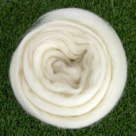 Undyed Merino Wool Roving Top — Revolution Fibers