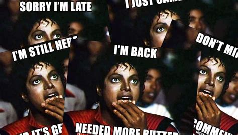 Michael Jackson Popcorn Meme Just Here For The Comments Michael