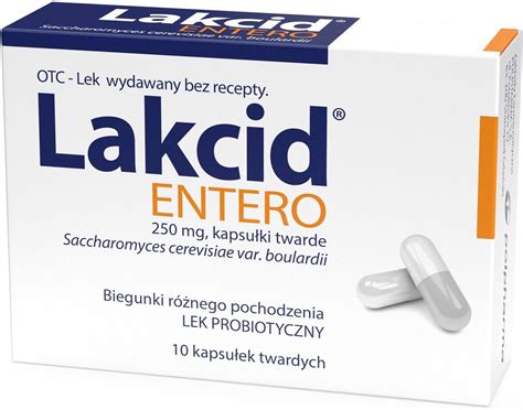 Lakcid Entero 250 Mg X 10 Kaps Opinie I Ceny Na Ceneo Pl