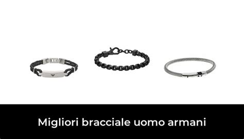 Migliori Bracciale Uomo Armani Nel Secondo Esperti