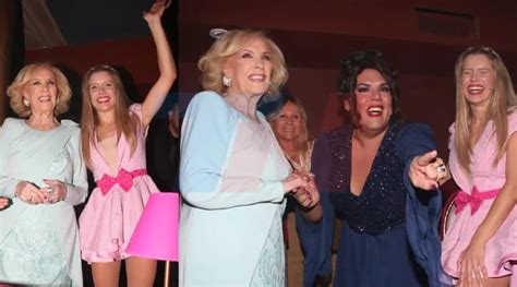 Mirtha Legrand se sorprendió al escuchar cantar a Laurita Fernández en